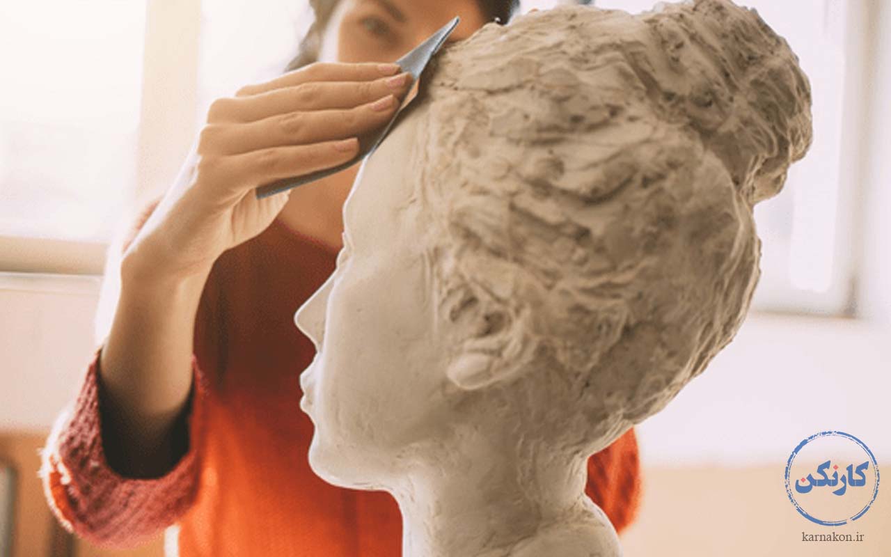 مجسمه سازی - شغل پردرآمد با سرمایه کم برای خانم‌ها