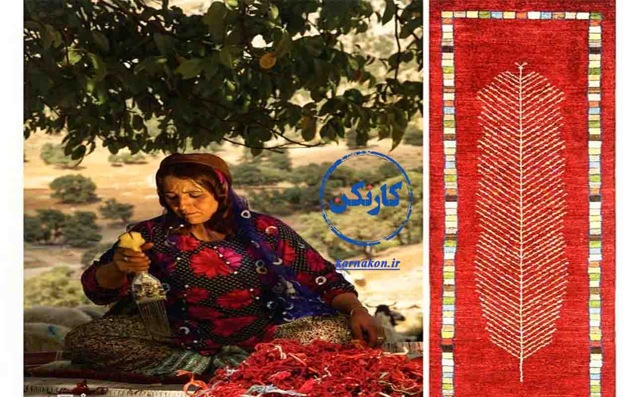 بافت فرشهای خاص و خوشبافت عشایری، از مشاغل زنان روستایی و عشایر ایران