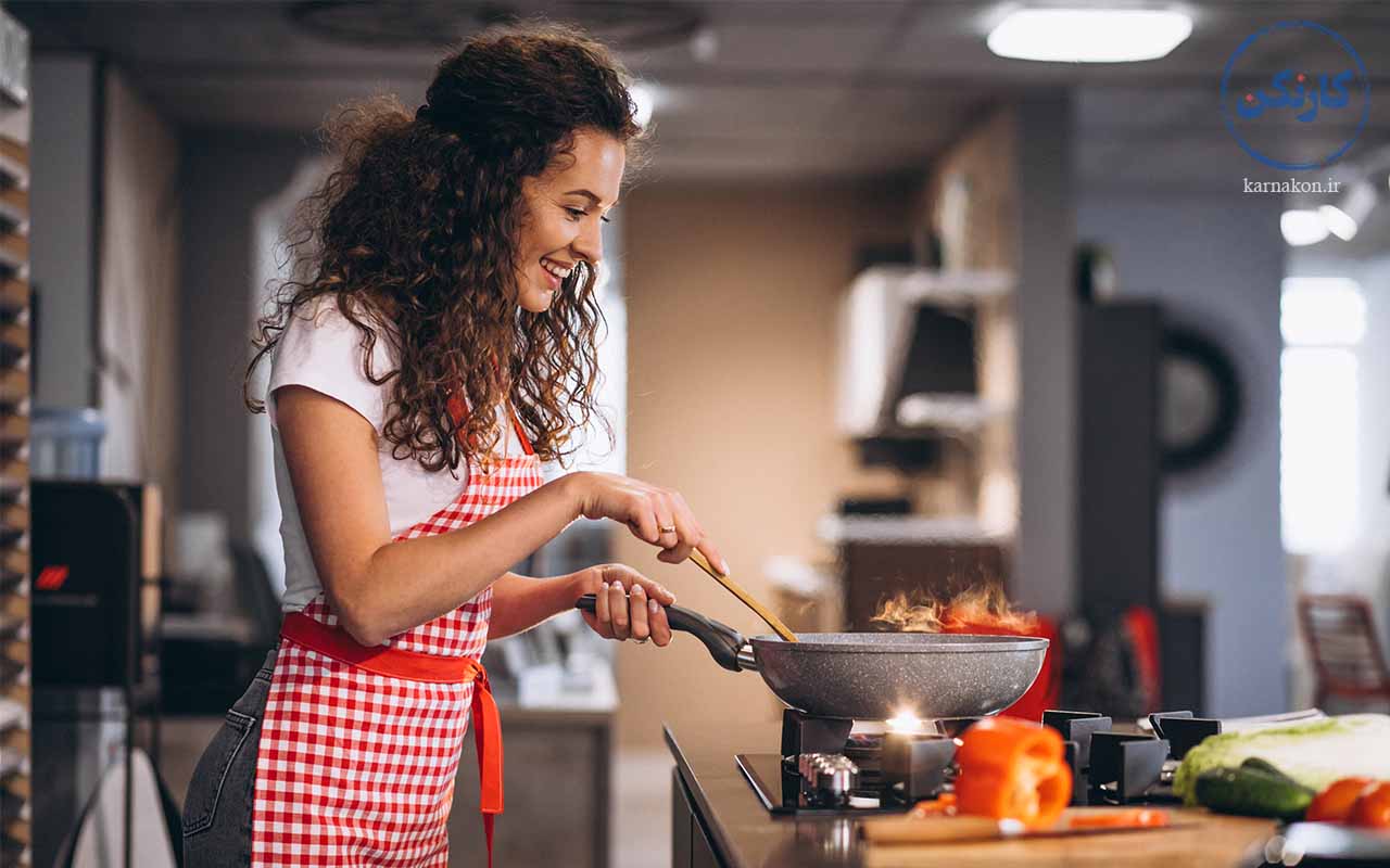 آشپزی - کارهای هنری دخترانه اسان