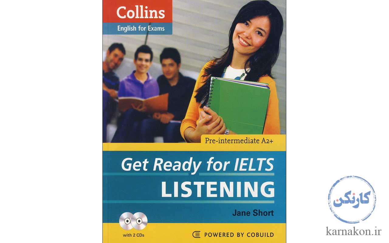 کتاب Get ready for IELTS listening - کتاب آموزش لیسنینگ زبان انگلیسی 