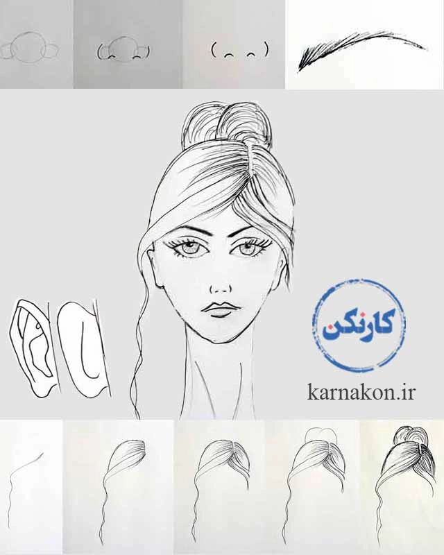 طراحی چهره کامل