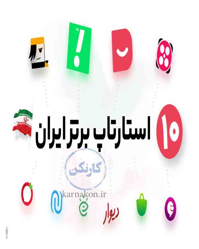 صفر تا صد راه اندازی استارت آپ - معرفی استارتاپ های برتر ایرانی