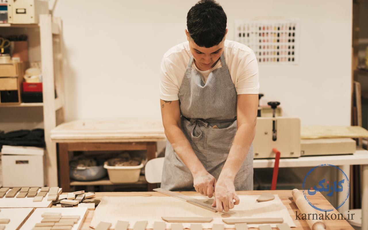 کار خانگی کار هنری کارگاه تنها سودآورترین مشاغل خانگی ایده های کسب و کار خانگی ابزار چوب نجاری تخصص مشاغل خانگی 
