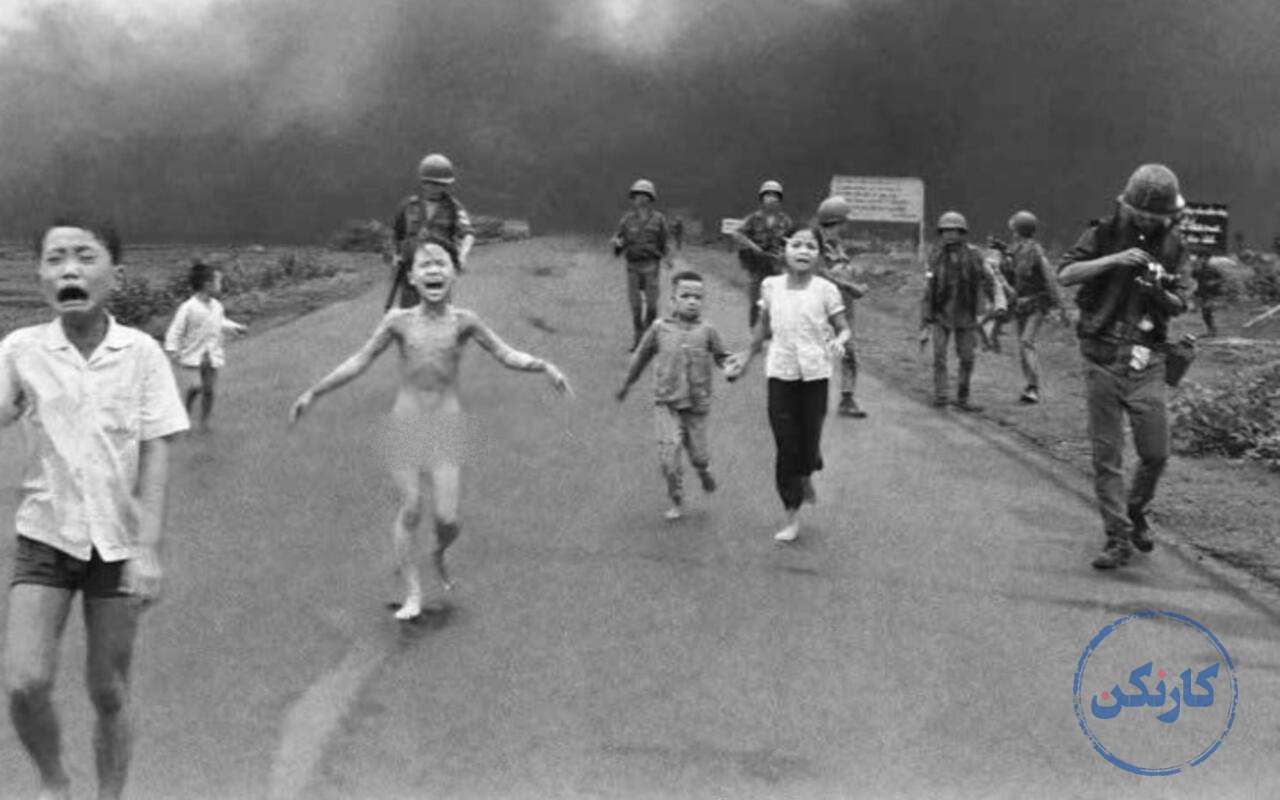 "عکس حذف شده توسط" فیسبوک" -" تصویر مشهور جنگ ویتنام"