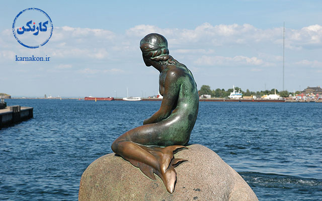 مجسمه پری دریایی دانمارک