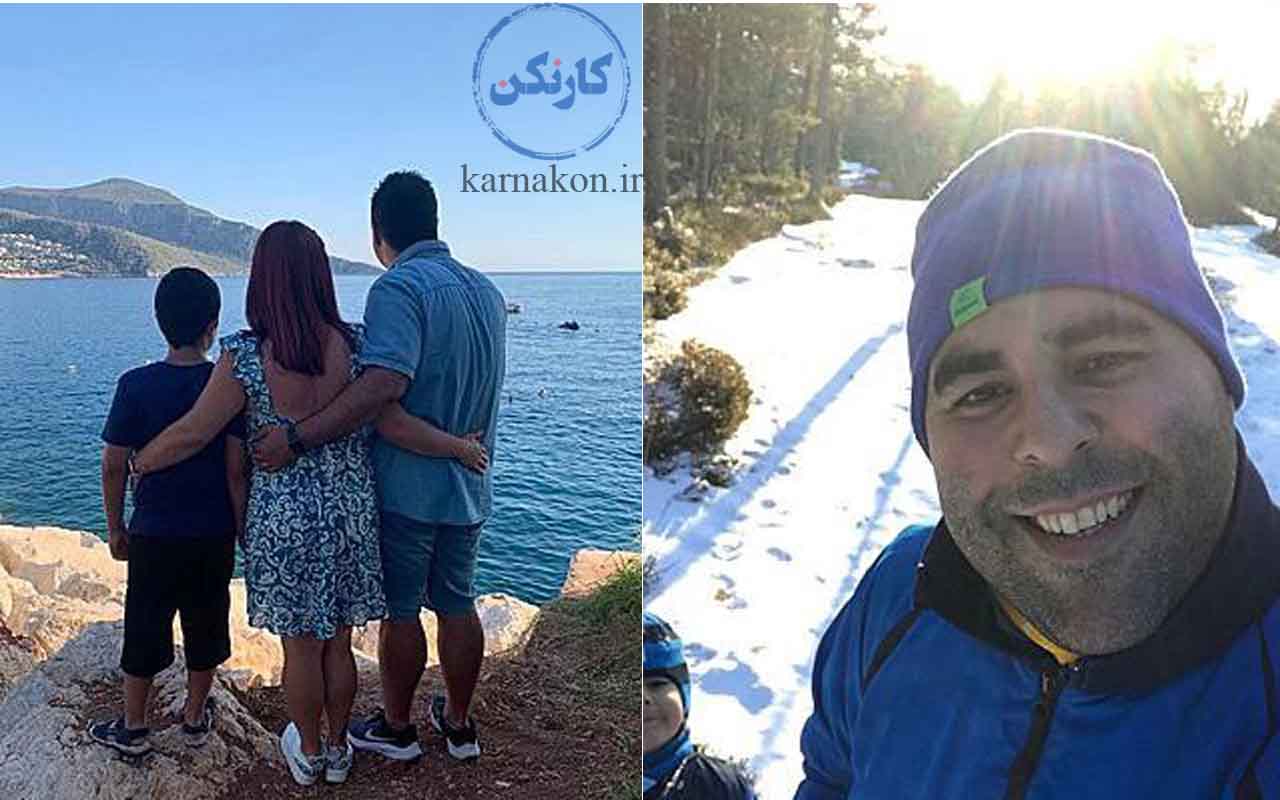 مسعود قره خانی و خانواده