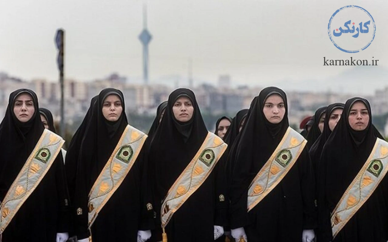 استخدام زنان در نیروی انتظامی در مقطع افسری