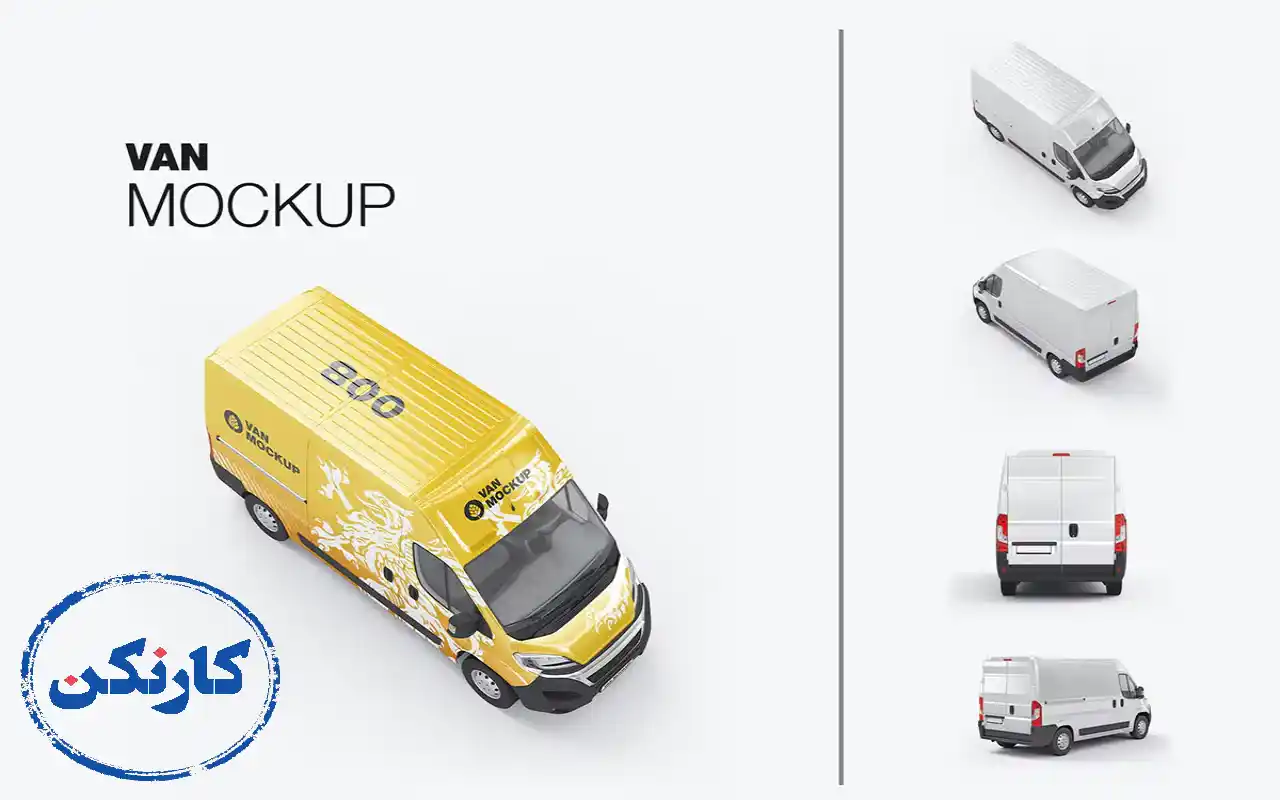 طراحی تبلیغات روی ماشین