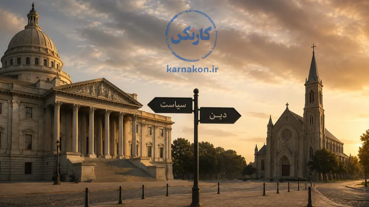 از نظر اسپینوزا دین و سیاست دو راه مستقلاند؛ هرکدام باید جدا از دیگری معنا یابد.